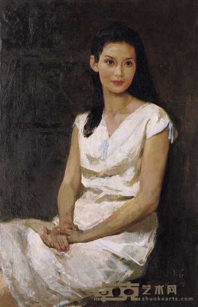 吴云华 肖像 100×65cm